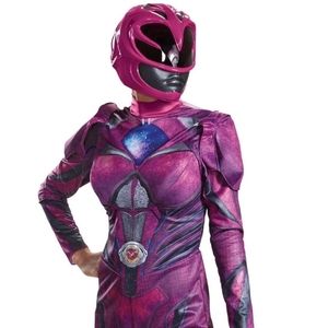 SOLD New Pink Power Ranger Costume with Helmet